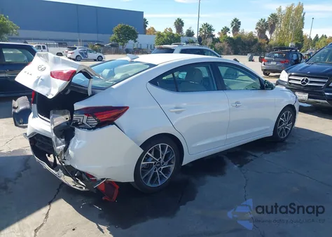 2020 Hyundai Elantra Limited from USA, damaged, VIN 5NPD84LF1LH620459